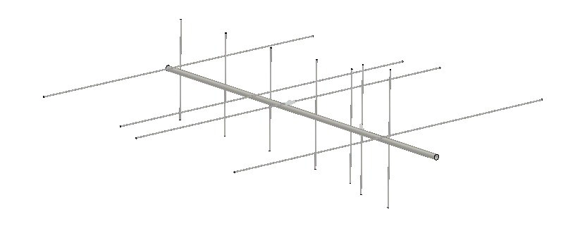3D model of the Aiga antenna
